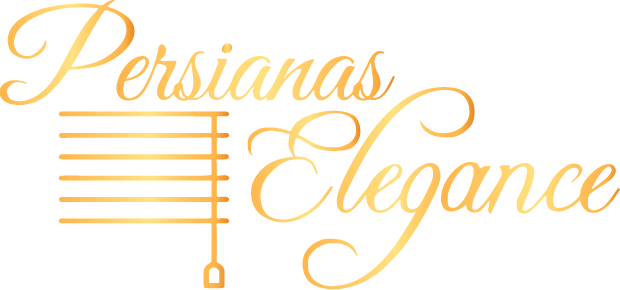 persianas elegance logo degradado dorado