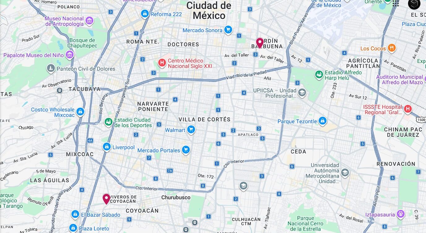 sucursales de persianas